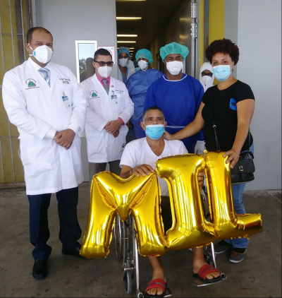 Hospital Marcelino Vélez con Mil pacientes recuperados de covid-19 en su aniversario XVIII