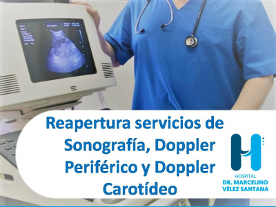 Hospital rehabilita servicios de Sonografías y Dopplers