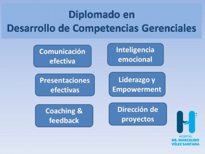 Empleados del  hospital Dr. Marcelino Vélez Santana se capacitan en Desarrollo de Competencias Gerenciales