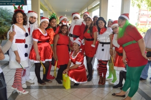 En el  Hospital Marcelino V&eacute;lez Santana realizaron un recorrido por diversas &aacute;reas de la instituci&oacute;n.