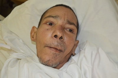 Paciente en Emergencia del hospital Marcelino Vélez Santana