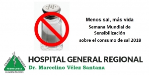 Semana Mundial de Sensibilizaci&oacute;n sobre el consumo de sal,